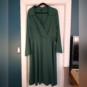 Shein | Size 3X green dress